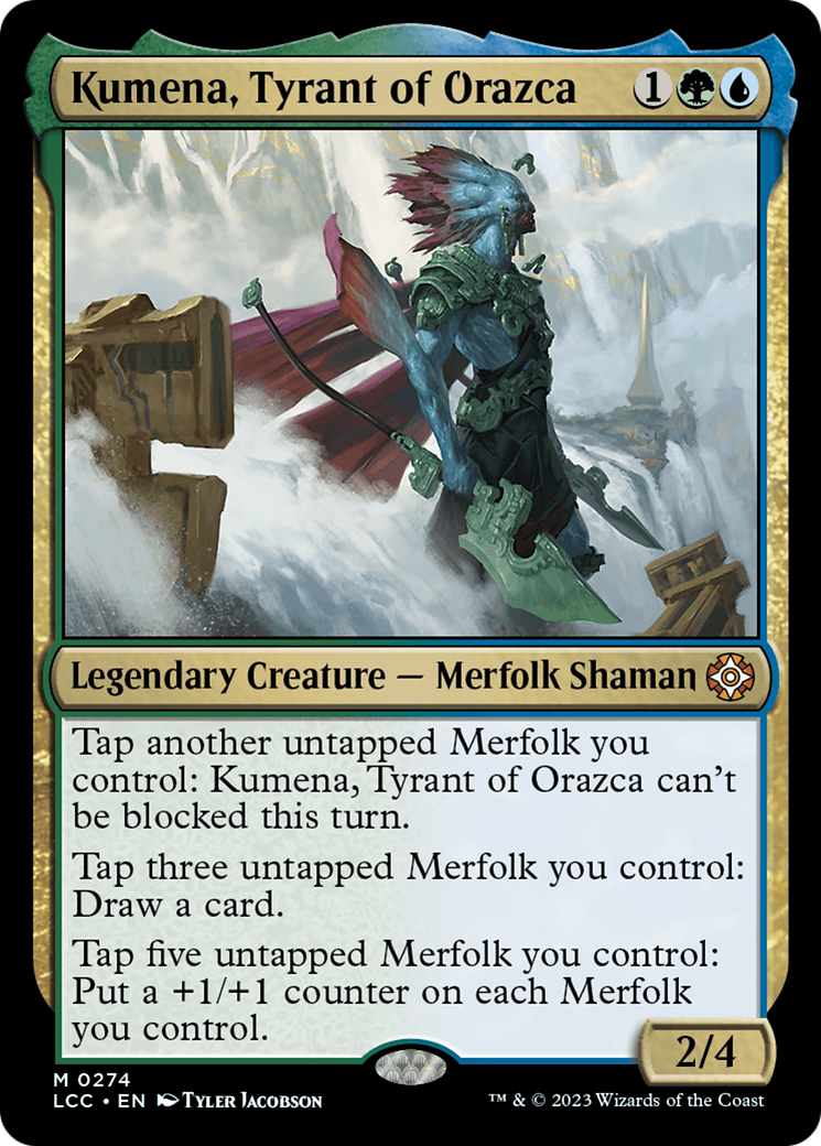 Kumena, Tyrant of Orazca [The Lost Caverns of Ixalan Commander] | Empire Gaming NC