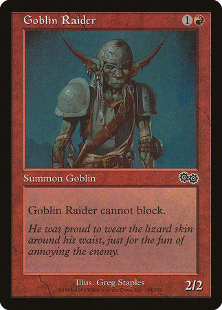 Goblin Raider [Urza's Saga] | Empire Gaming NC