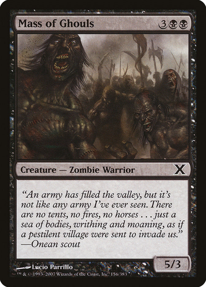 Mass of Ghouls [Tenth Edition] | Empire Gaming NC