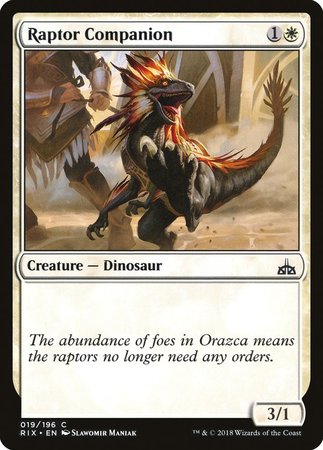 Raptor Companion [Rivals of Ixalan] | Empire Gaming NC