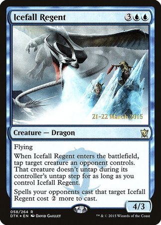 Icefall Regent [Dragons of Tarkir Promos] | Empire Gaming NC