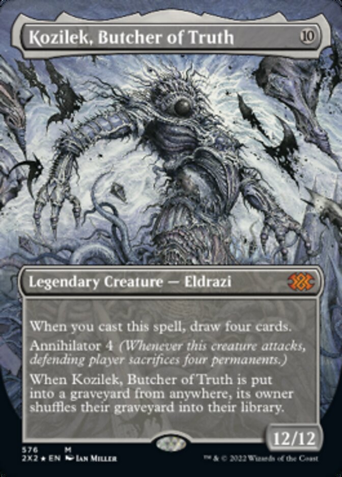 Kozilek, Butcher of Truth (Textured Foil) [Double Masters 2022] | Empire Gaming NC