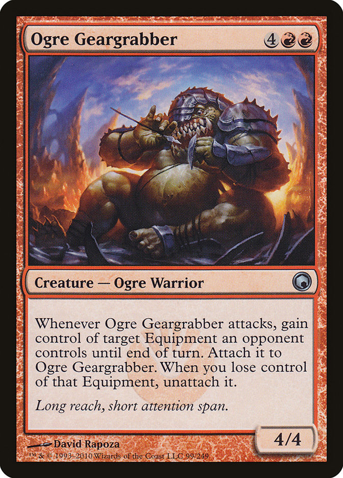 Ogre Geargrabber [Scars of Mirrodin] | Empire Gaming NC