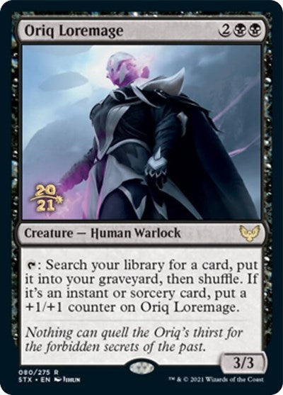 Oriq Loremage  [Strixhaven: School of Mages Prerelease Promos] | Empire Gaming NC