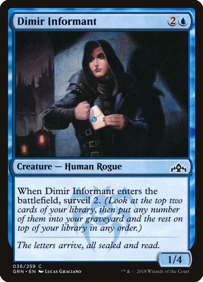 Dimir Informant [Guilds of Ravnica] | Empire Gaming NC