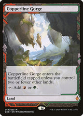 Copperline Gorge [Zendikar Rising Expeditions] | Empire Gaming NC