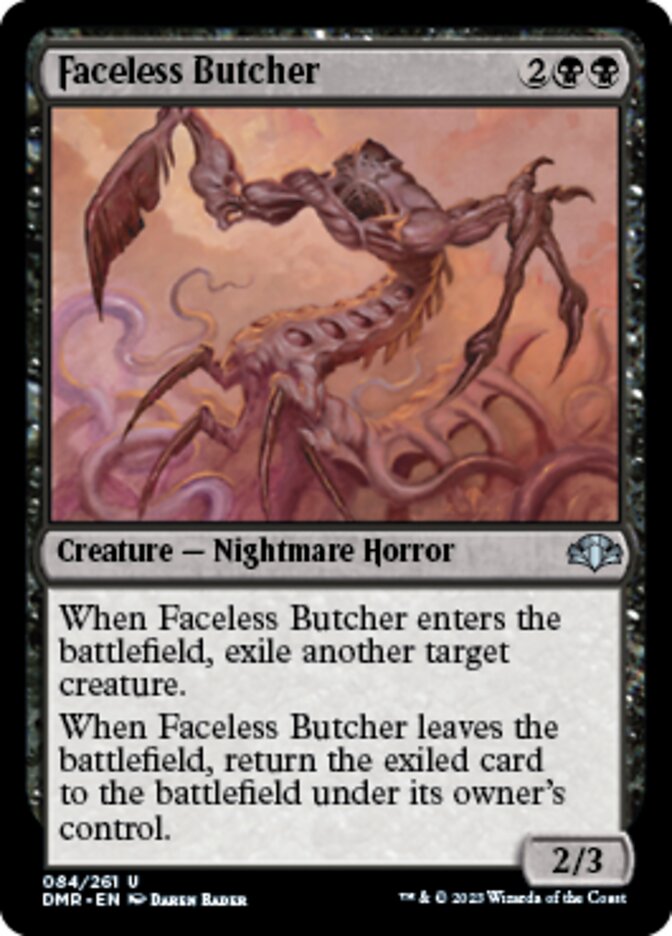 Faceless Butcher [Dominaria Remastered] | Empire Gaming NC