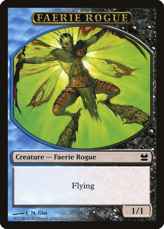 Faerie Rogue Token (Blue/Black) [Modern Masters Tokens] | Empire Gaming NC