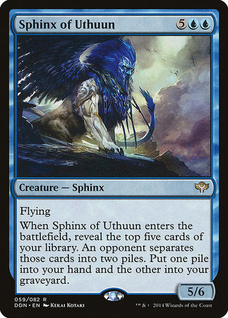 Sphinx of Uthuun [Duel Decks: Speed vs. Cunning] | Empire Gaming NC