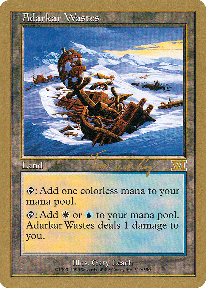 Adarkar Wastes (Tom van de Logt) [World Championship Decks 2000] | Empire Gaming NC