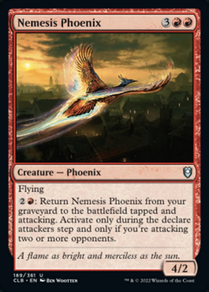 Nemesis Phoenix [Commander Legends: Battle for Baldur's Gate] | Empire Gaming NC