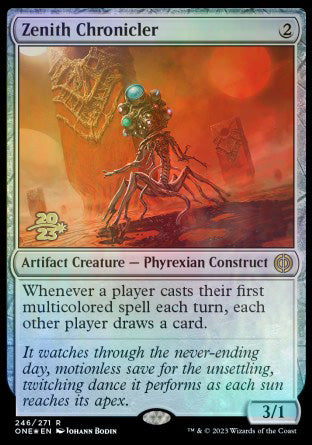 Zenith Chronicler [Phyrexia: All Will Be One Prerelease Promos] | Empire Gaming NC