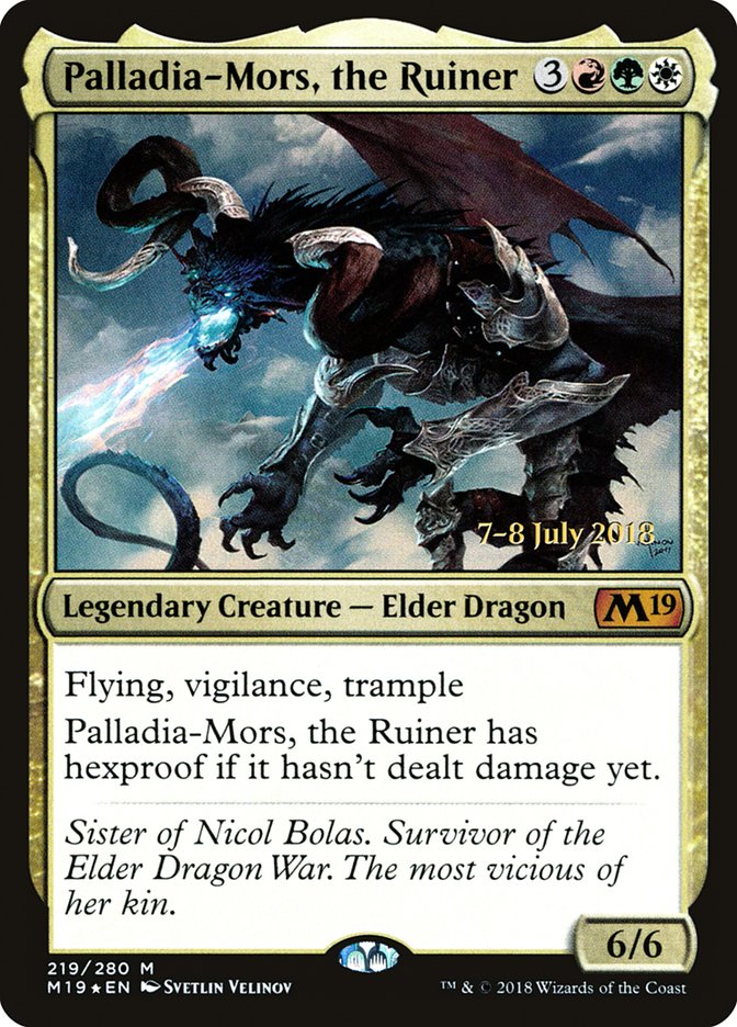 Palladia-Mors, the Ruiner [Core Set 2019 Promos] | Empire Gaming NC