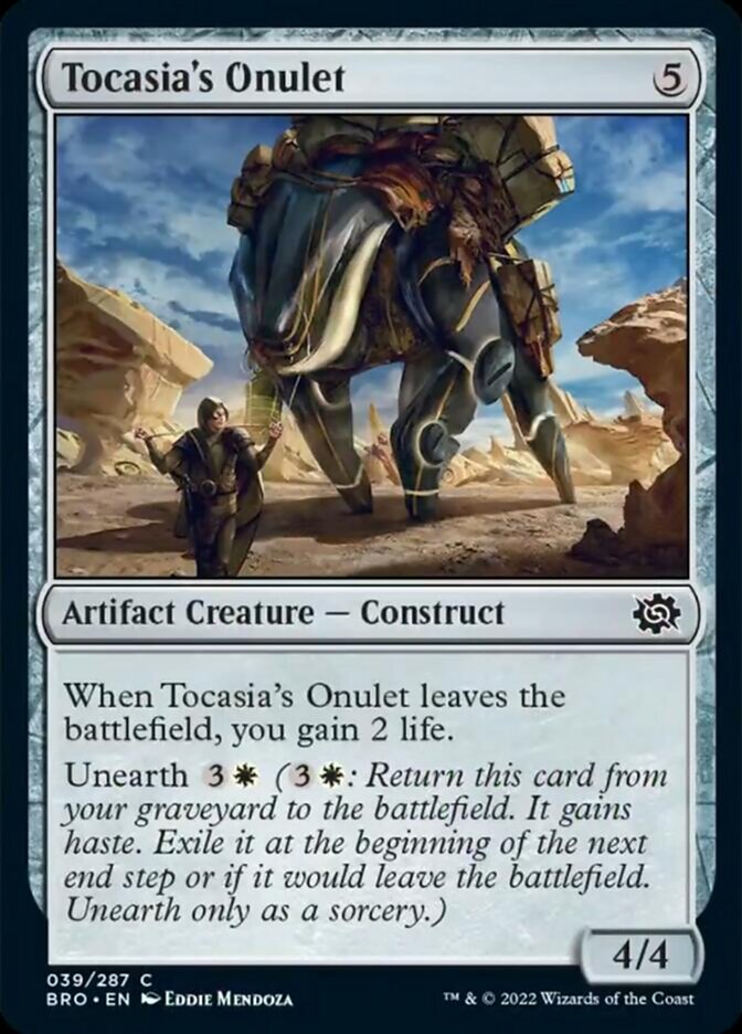 Tocasia's Onulet [The Brothers' War] | Empire Gaming NC