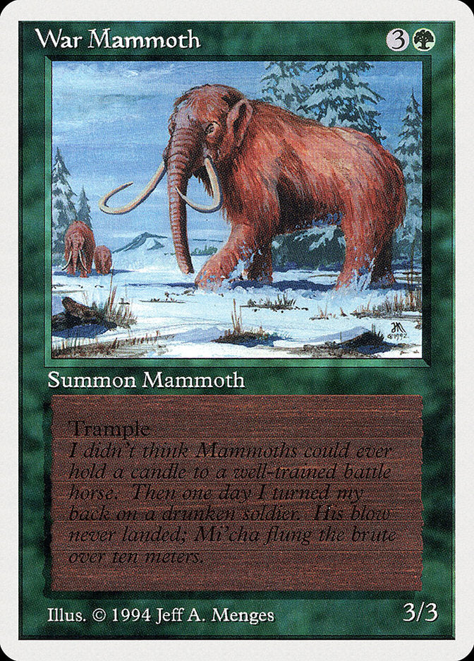 War Mammoth [Summer Magic / Edgar] | Empire Gaming NC