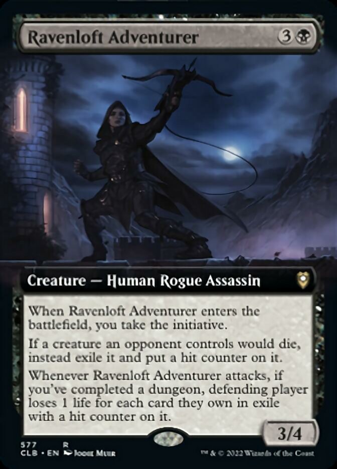 Ravenloft Adventurer (Extended Art) [Commander Legends: Battle for Baldur's Gate] | Empire Gaming NC