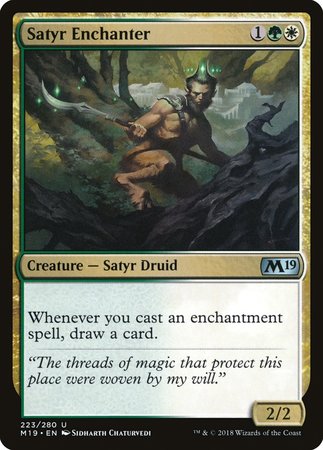 Satyr Enchanter [Core Set 2019] | Empire Gaming NC