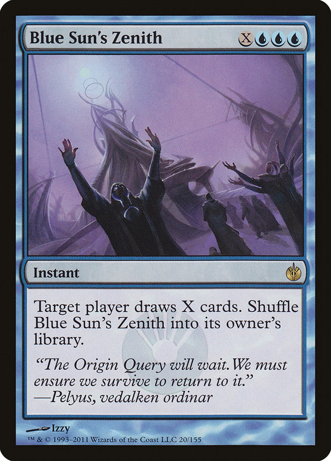 Blue Sun's Zenith [Mirrodin Besieged] | Empire Gaming NC