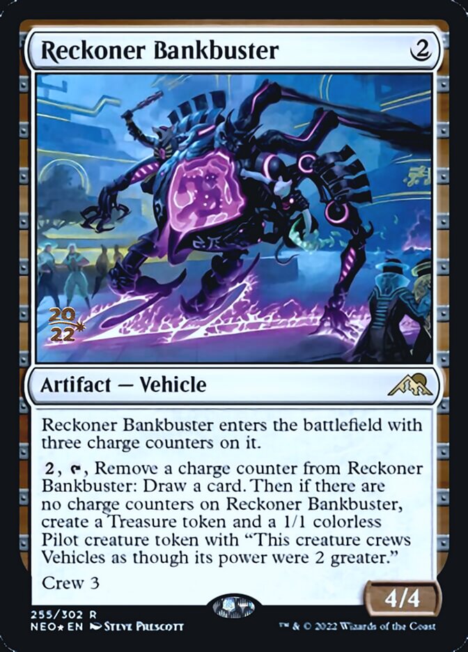 Reckoner Bankbuster [Kamigawa: Neon Dynasty Prerelease Promos] | Empire Gaming NC