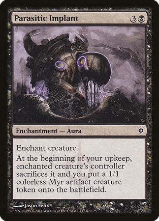 Parasitic Implant [New Phyrexia] | Empire Gaming NC