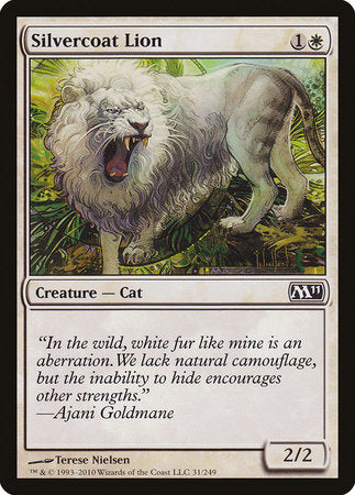 Silvercoat Lion [Magic 2011] | Empire Gaming NC