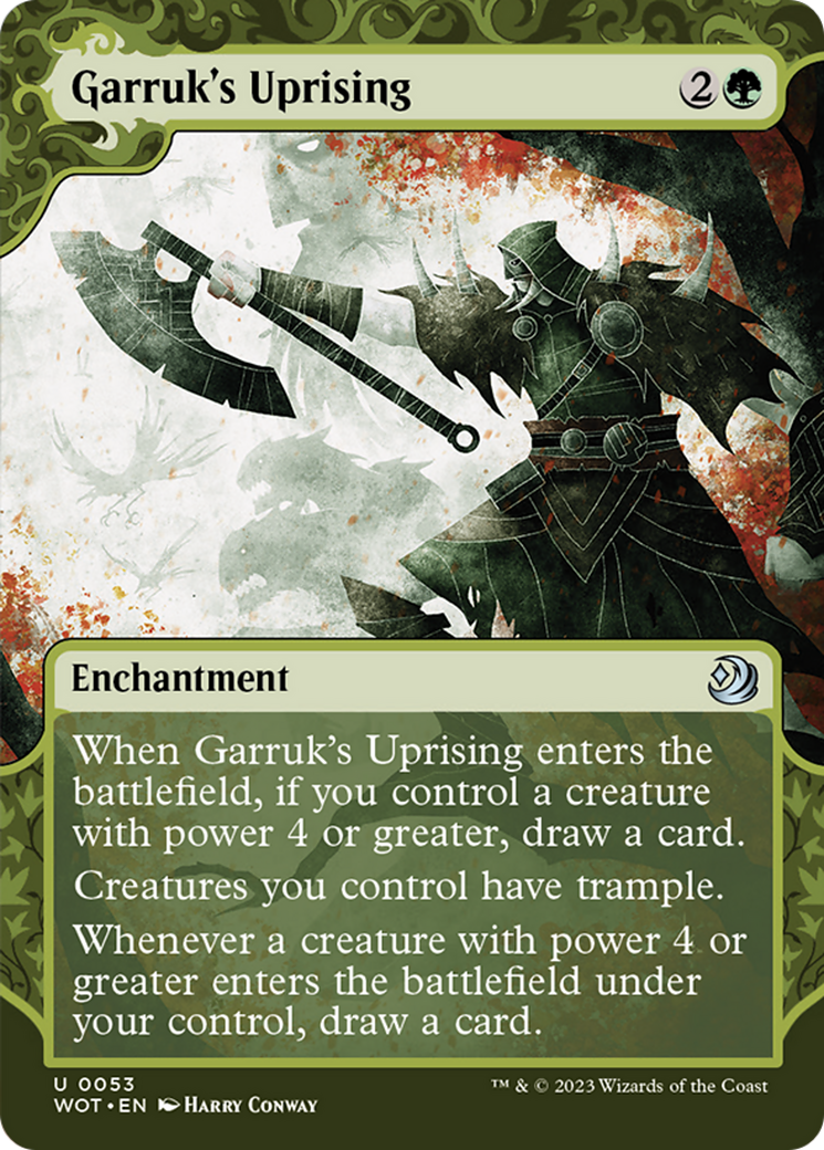 Garruk's Uprising [Wilds of Eldraine: Enchanting Tales] | Empire Gaming NC