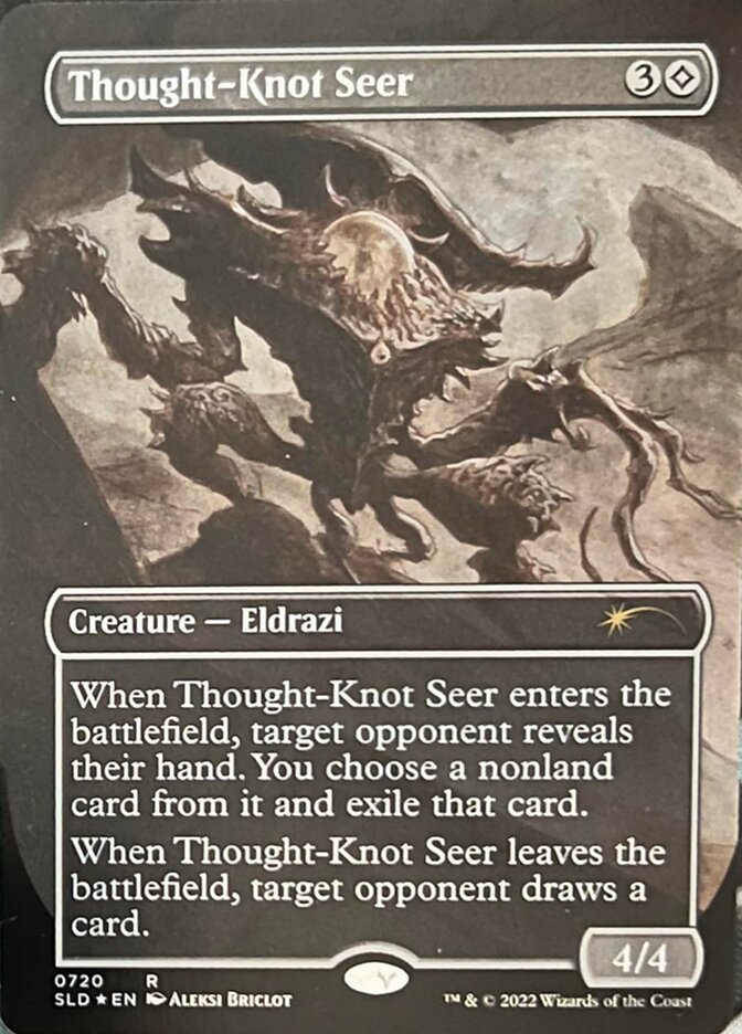 Thought-Knot Seer (720) (Borderless) [Secret Lair Drop Promos] | Empire Gaming NC