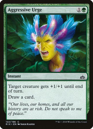 Aggressive Urge [Rivals of Ixalan] | Empire Gaming NC