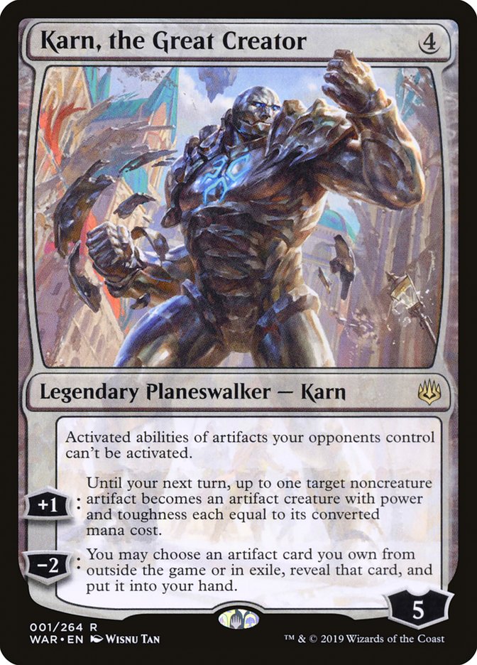 Karn, the Great Creator [War of the Spark] | Empire Gaming NC