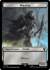 Treasure // Wraith Double-Sided Token [The Lord of the Rings: Tales of Middle-Earth Commander Tokens] | Empire Gaming NC