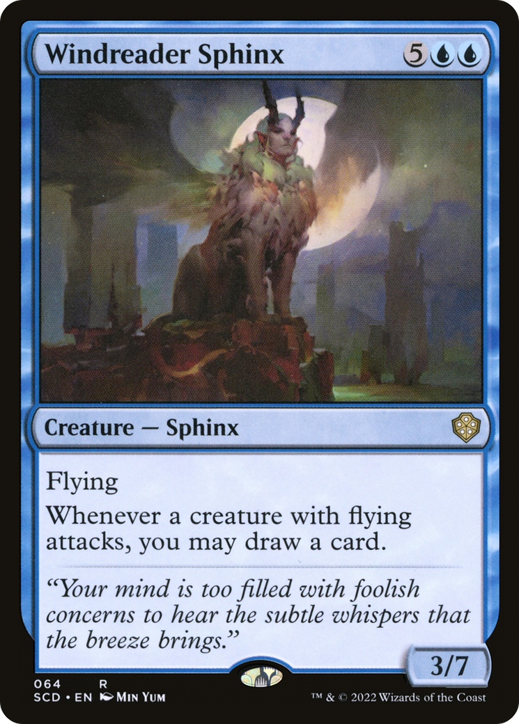 Windreader Sphinx [Starter Commander Decks] | Empire Gaming NC