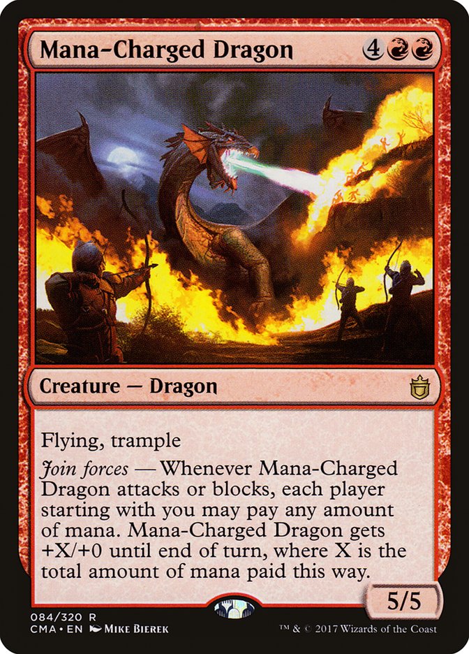 Mana-Charged Dragon [Commander Anthology] | Empire Gaming NC