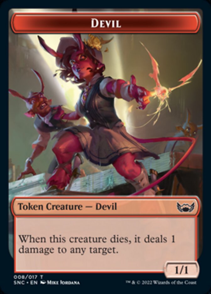 Devil Token [Streets of New Capenna Tokens] | Empire Gaming NC