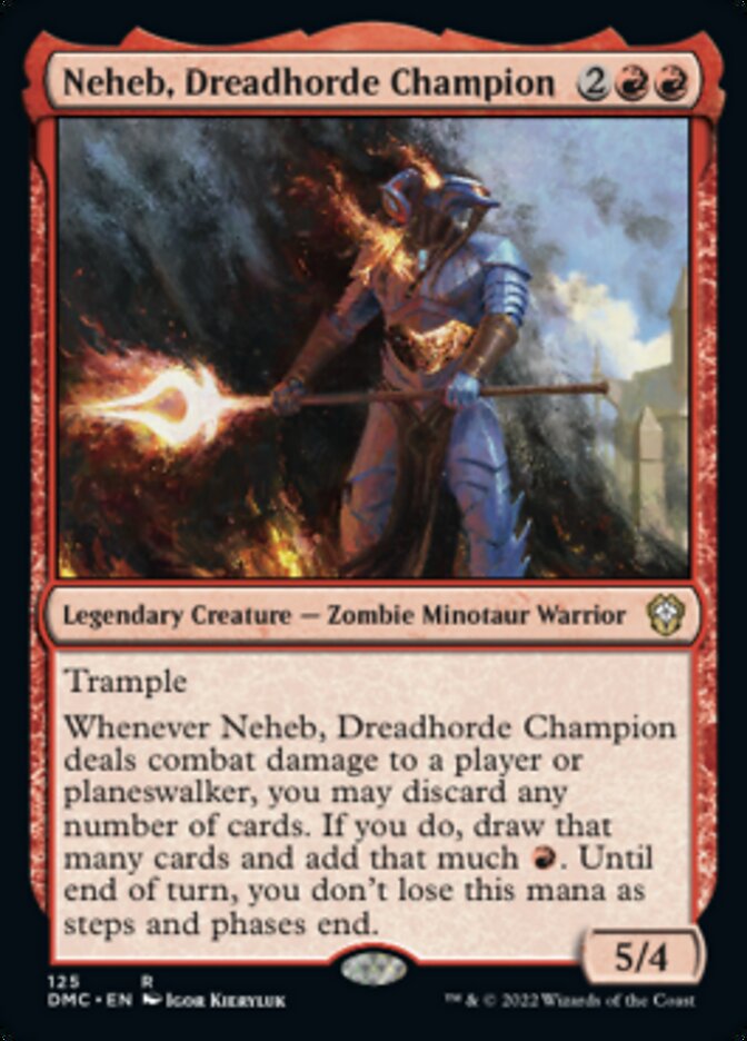 Neheb, Dreadhorde Champion [Dominaria United Commander] | Empire Gaming NC