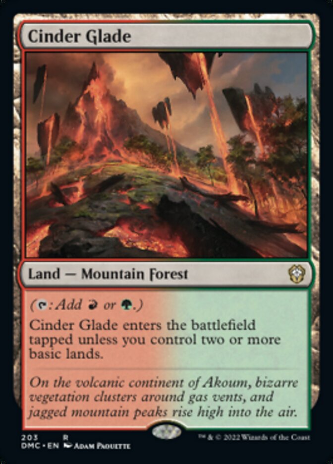 Cinder Glade [Dominaria United Commander] | Empire Gaming NC