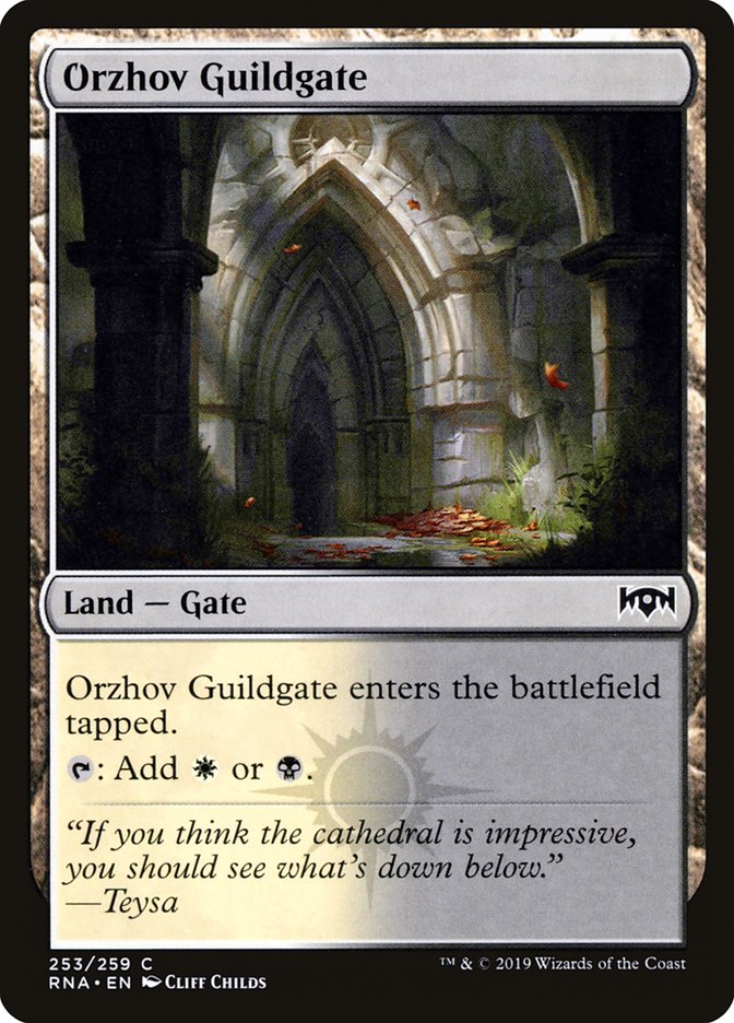 Orzhov Guildgate (253/259) [Ravnica Allegiance] | Empire Gaming NC