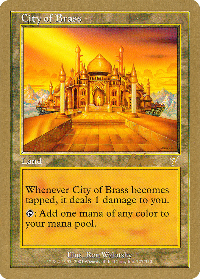 City of Brass (Brian Kibler) [World Championship Decks 2002] | Empire Gaming NC