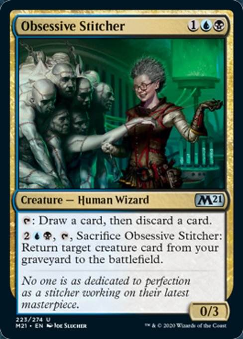 Obsessive Stitcher [Core Set 2021] | Empire Gaming NC