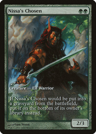 Nissa's Chosen [Zendikar Promos] | Empire Gaming NC