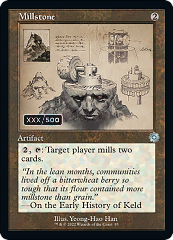Millstone (Retro Schematic) (Serial Numbered) [The Brothers' War Retro Artifacts] | Empire Gaming NC
