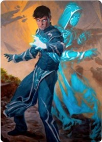 Jace, Mirror Mage 1 Art Card [Zendikar Rising Art Series] | Empire Gaming NC