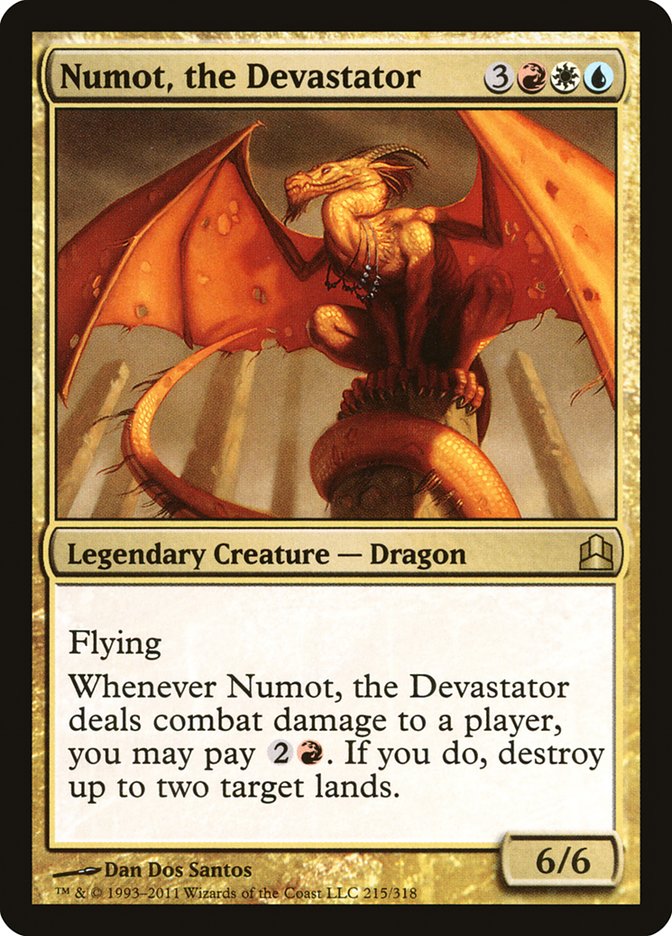 Numot, the Devastator [Commander 2011] | Empire Gaming NC