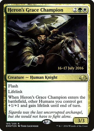 Heron's Grace Champion [Eldritch Moon Promos] | Empire Gaming NC