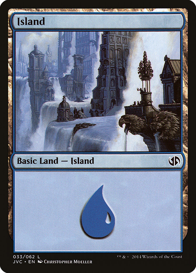 Island (33) [Duel Decks Anthology] | Empire Gaming NC