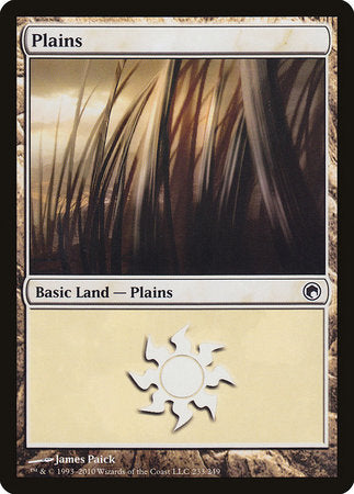 Plains (233) [Scars of Mirrodin] | Empire Gaming NC