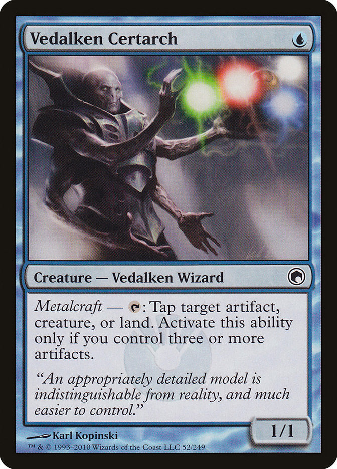 Vedalken Certarch [Scars of Mirrodin] | Empire Gaming NC