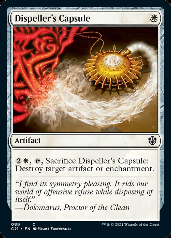 Dispeller's Capsule [Commander 2021] | Empire Gaming NC