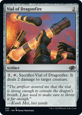 Vial of Dragonfire [Jumpstart 2022] | Empire Gaming NC