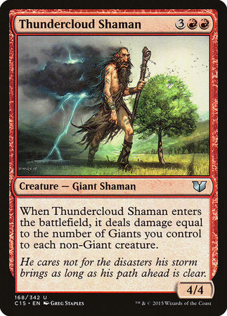 Thundercloud Shaman [Commander 2015] | Empire Gaming NC