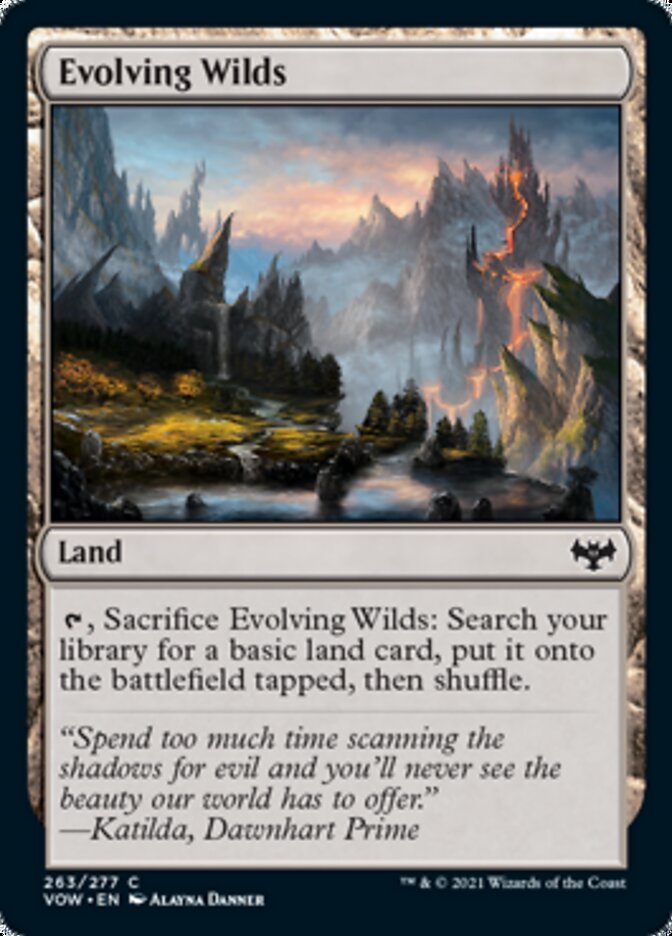 Evolving Wilds [Innistrad: Crimson Vow] | Empire Gaming NC